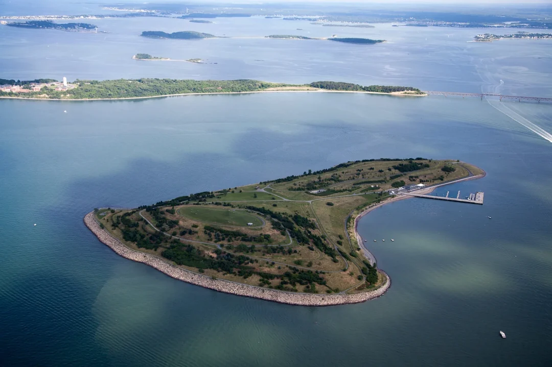 Spectacle Island, Boston Harbor — Big Dig contaminated soils placement and capping